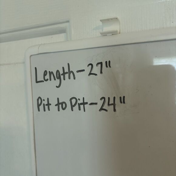 Country Store Seersucker Top Blue Pinstripe Embroidered Daisies Sz 1X - Picture 7 of 7